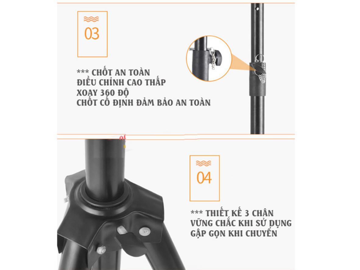 Kiểm tra chuẩn VESA trước khi lắp giá treo tivi 3 chân đứng E1200.