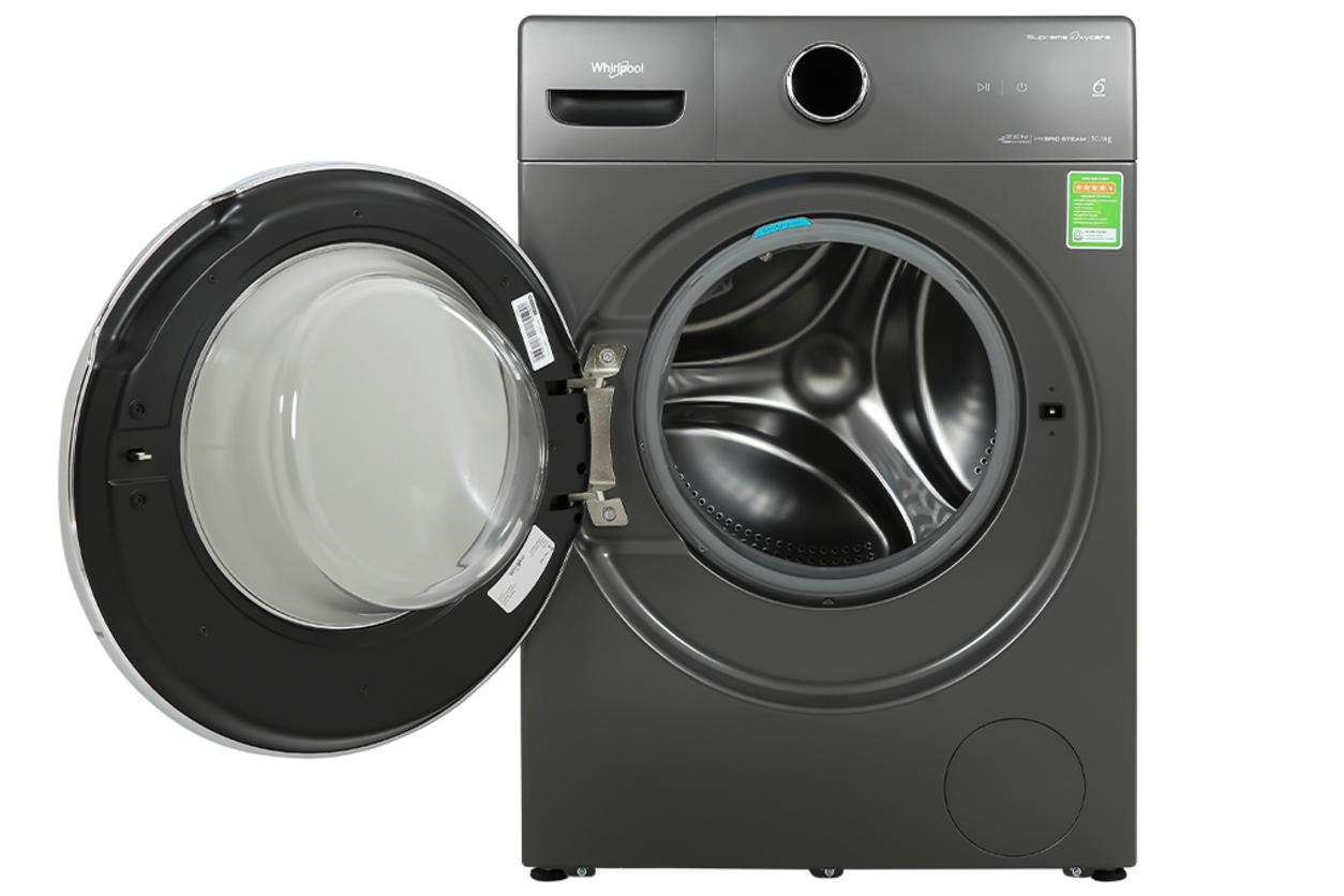 Dung tích 10.5kg phù hợp để giặt nhiều đồ hơn trong một lần.