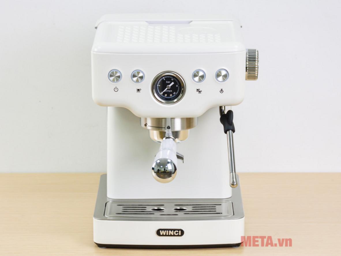 Áp suất 20 Bar hỗ trợ espresso đậm vị và crema đẹp hơn.