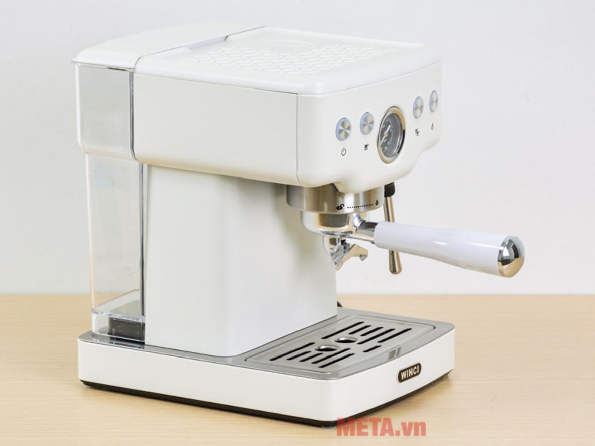 Vòi đánh sữa inox 304 mở rộng khả năng pha cappuccino và latte.