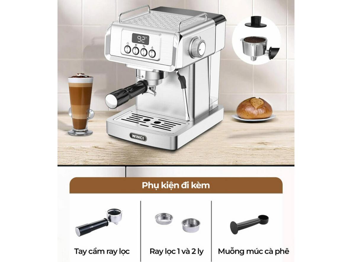 Công suất 1350W hỗ trợ làm nóng nhanh và duy trì hoạt động ổn định.
