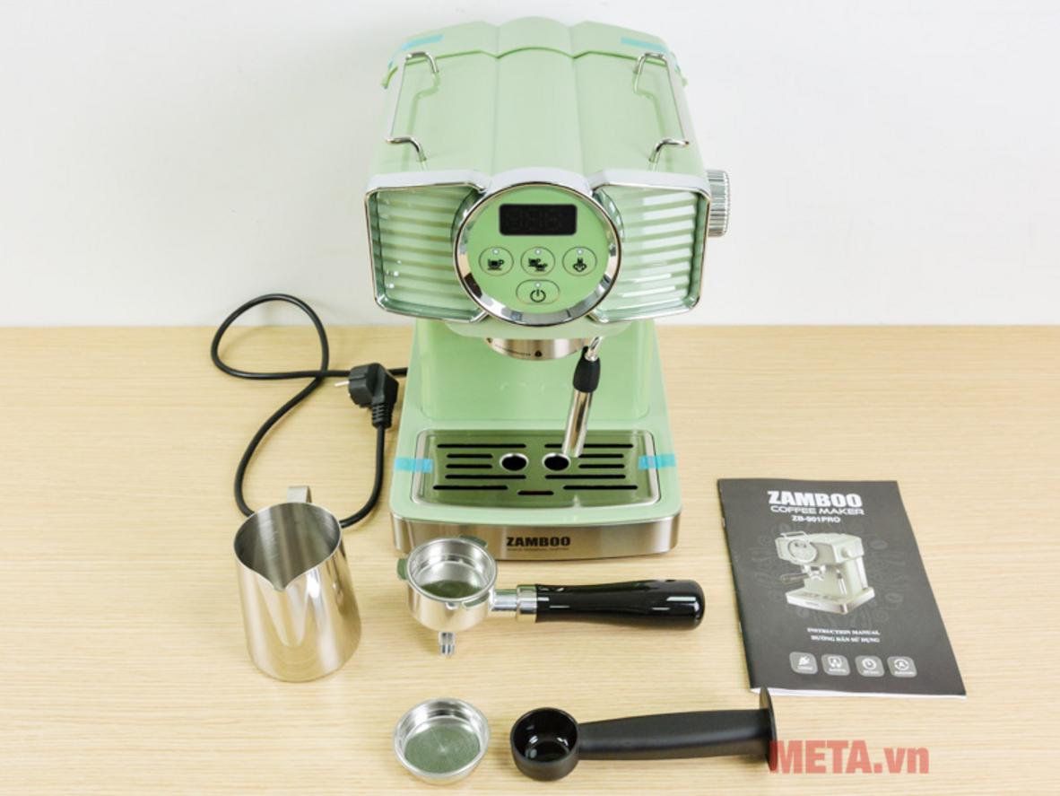 Áp lực 20Bar hỗ trợ chiết xuất espresso đậm vị và crema rõ hơn.