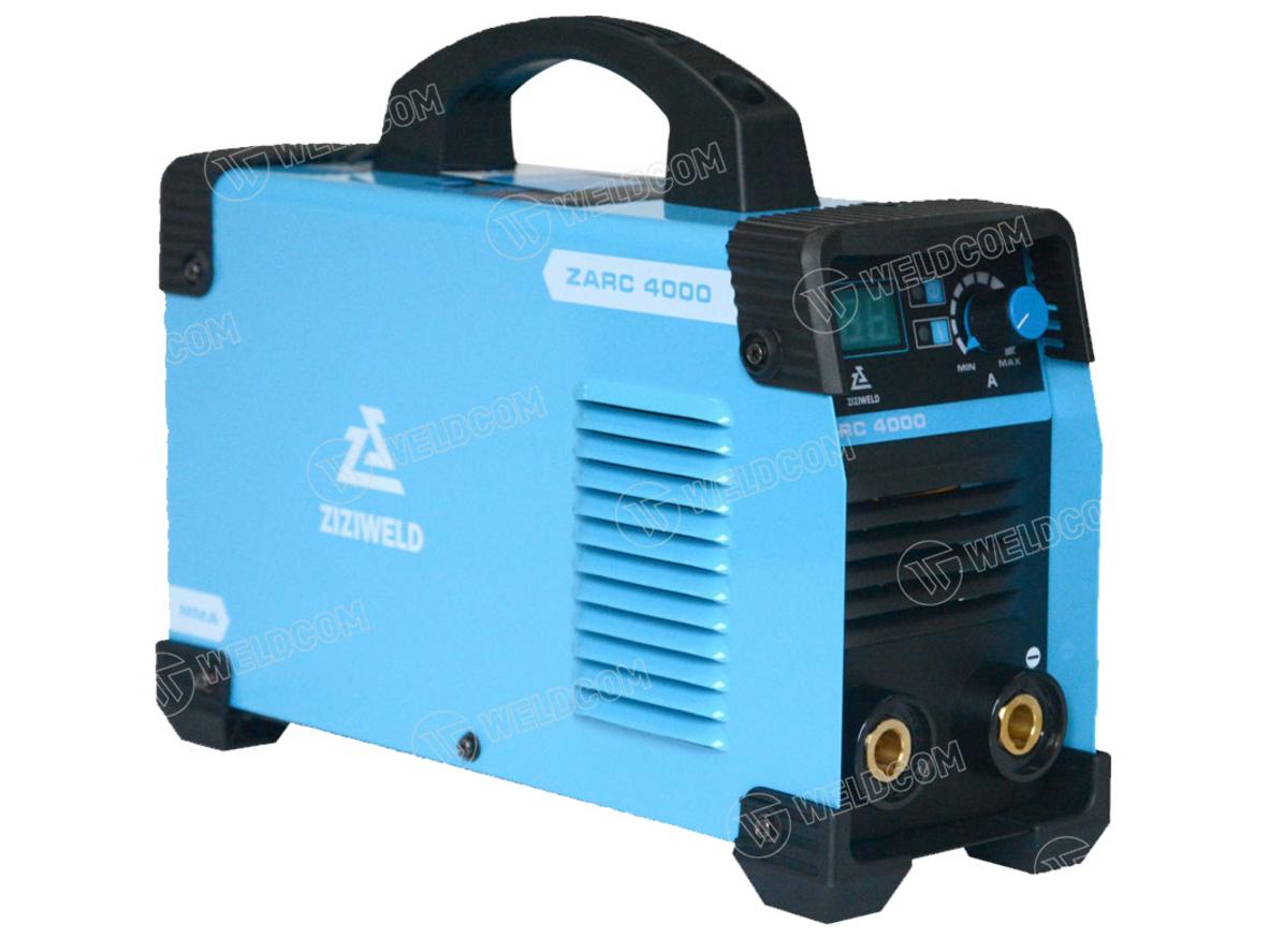 Dải dòng rộng giúp ZARC 4000E xử lý nhiều cỡ que hàn phổ biến.