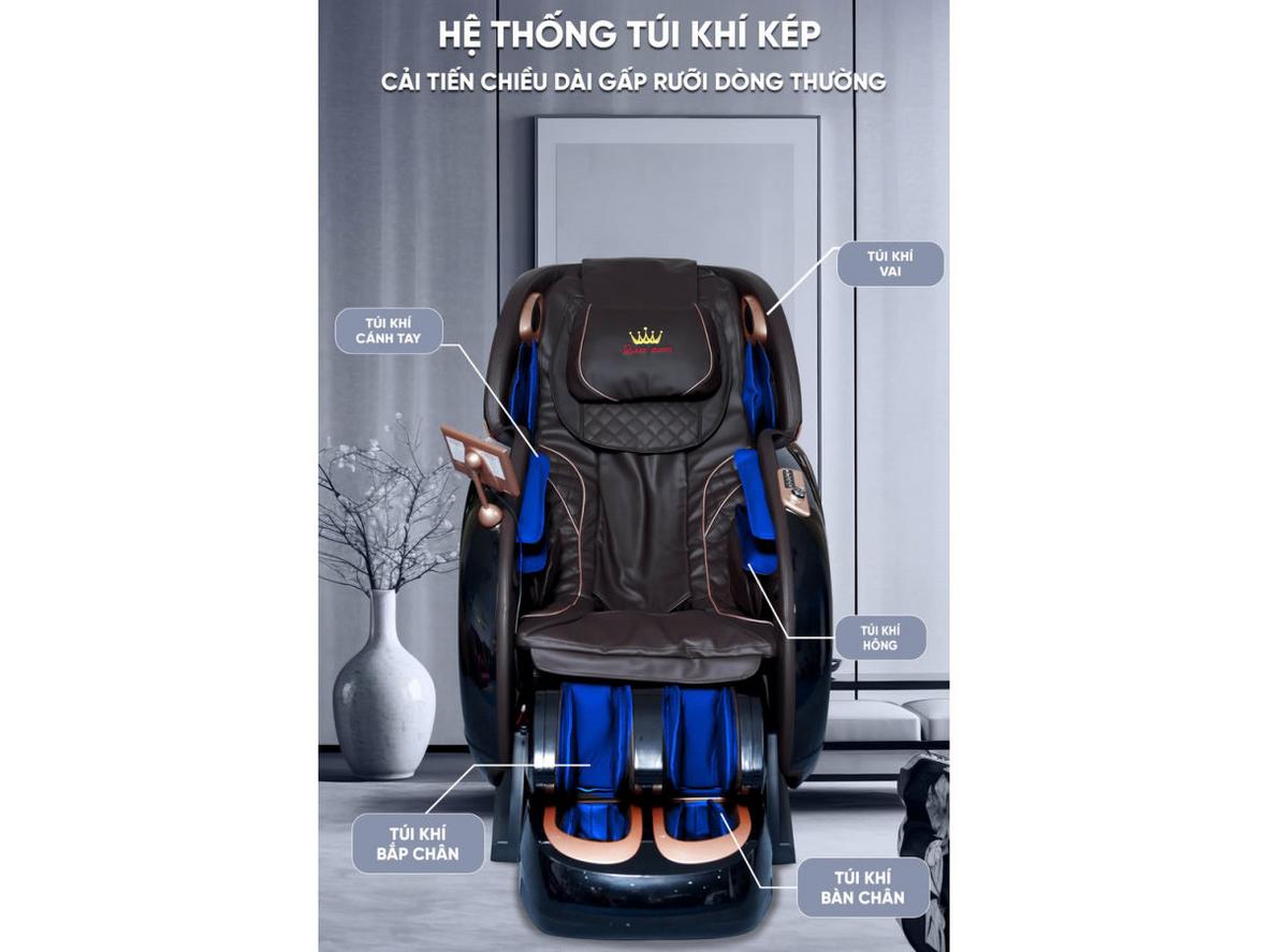 Zero Gravity 170 độ và cảm biến sức khỏe.
