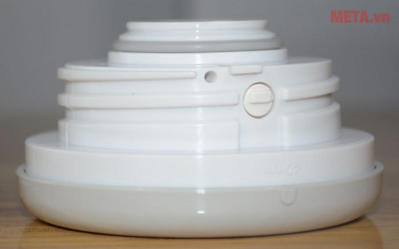 Ruột bình thủy tinh Borosilicate giúp giữ vị đồ uống và hạn chế bám mùi.