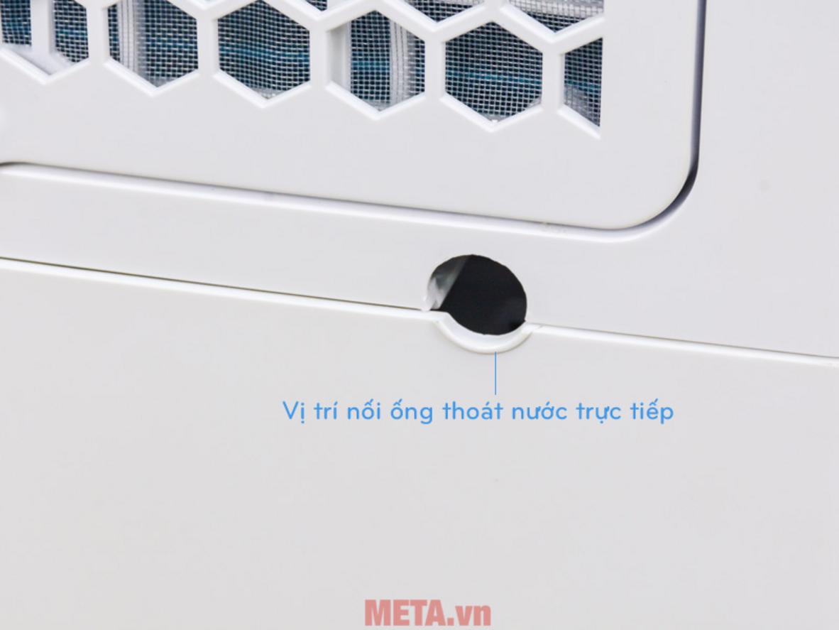 Bảng nút bấm và lưu lượng gió 160 m3/h giúp máy dễ dùng, thoáng khí nhanh.