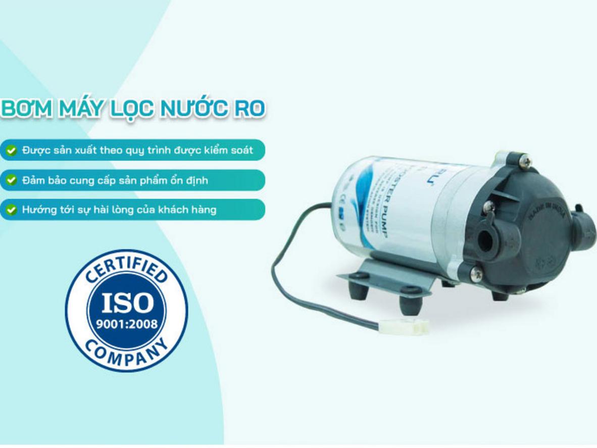 24VDC và 75GPD phù hợp hệ RO gia đình tiêu chuẩn.