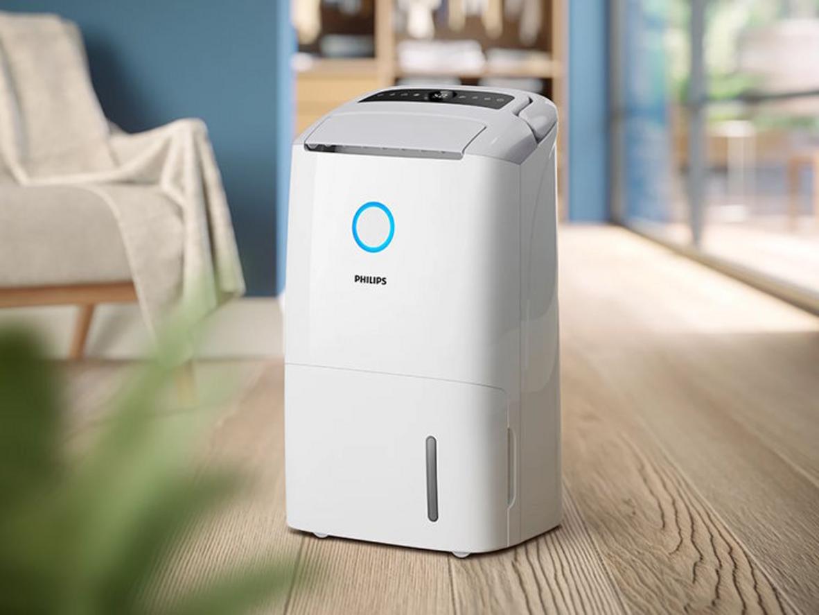 AeraSense giúp Philips DE5305/11 tự điều chỉnh thông minh theo chất lượng không khí