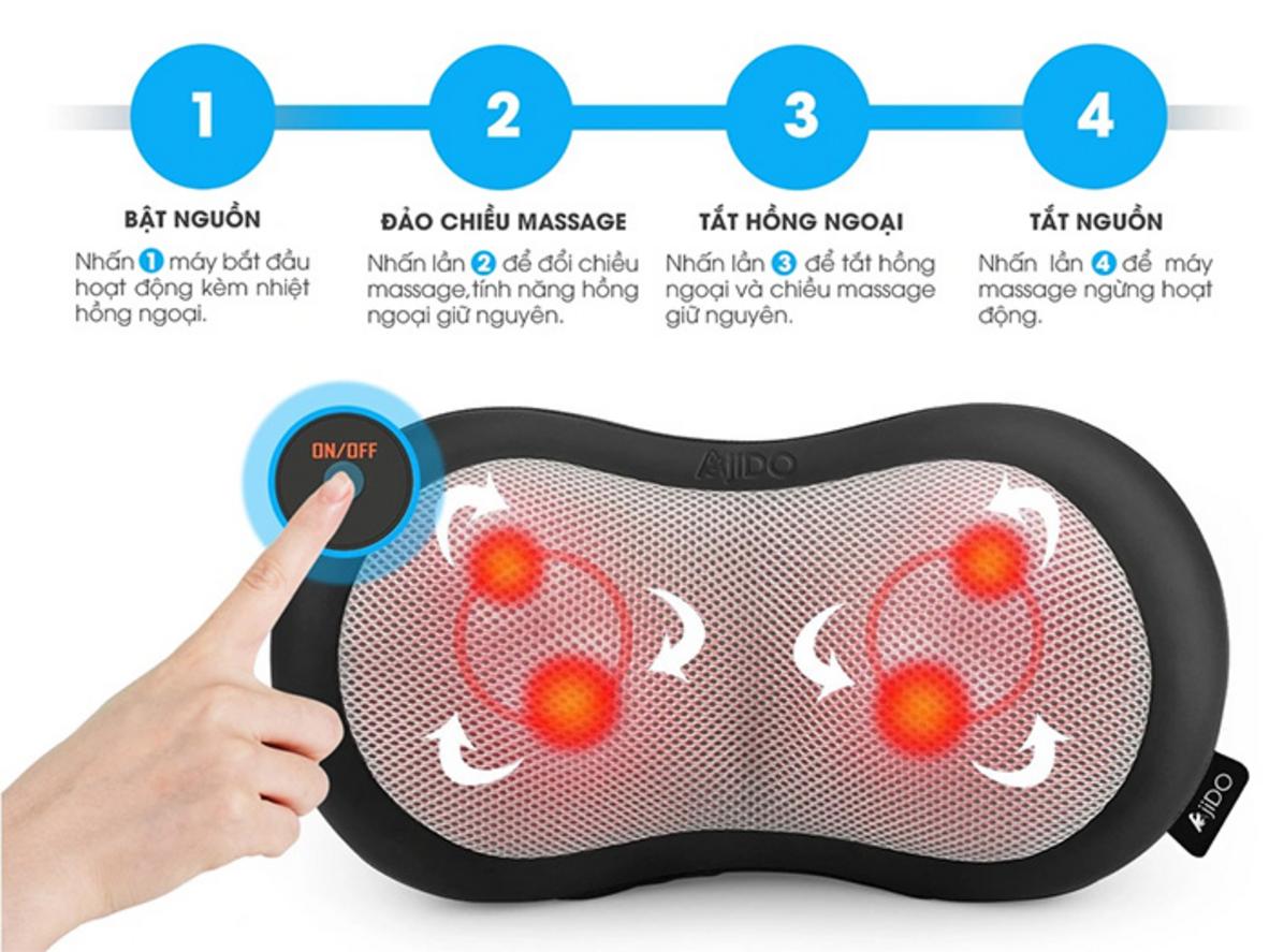 Tự động ngắt sau 15 phút giúp sử dụng an tâm hơn.