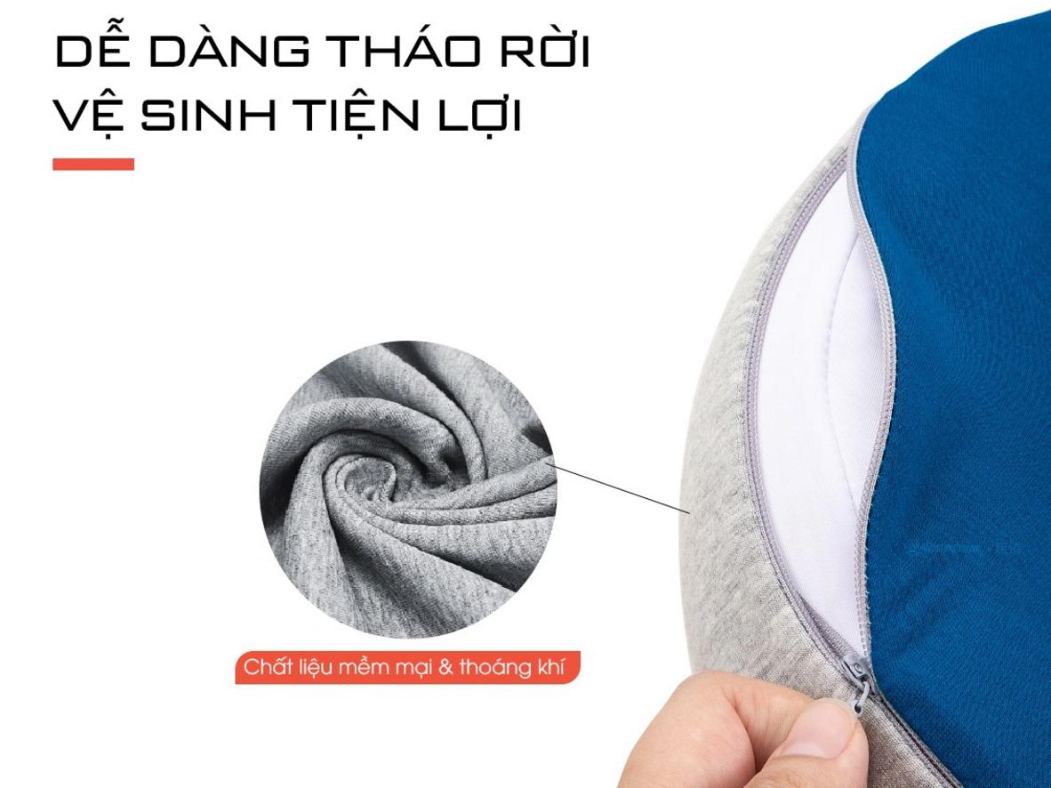 Nhiệt hồng ngoại hỗ trợ làm ấm vùng cổ vai gáy.