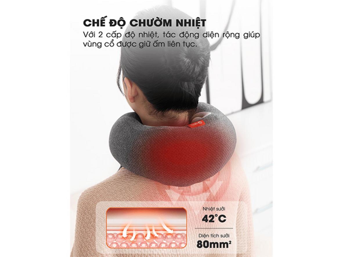 Pin Lithium 2000mAh cho thời gian dùng liên tục đến 3 giờ.