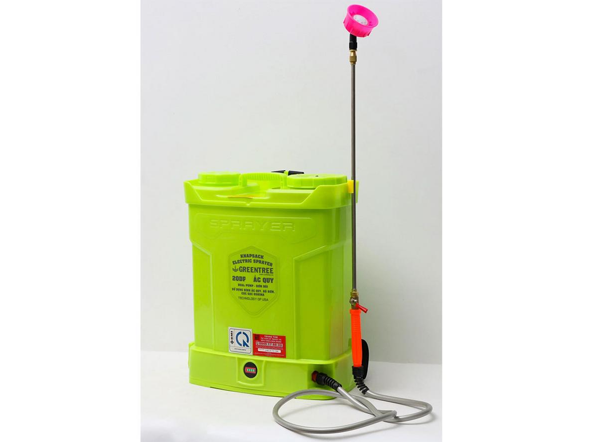 Áp suất 0.15 - 0.69 MPa và lưu lượng 4 lít/phút giúp phun đều, nhanh.