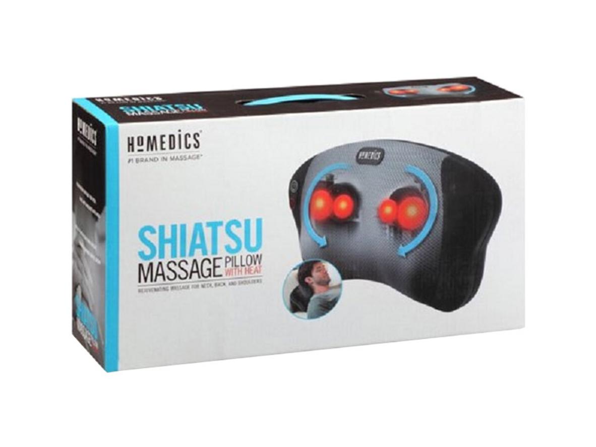Bảng điều khiển 2 nút giúp bật massage và nhiệt nhanh, thao tác đơn giản.