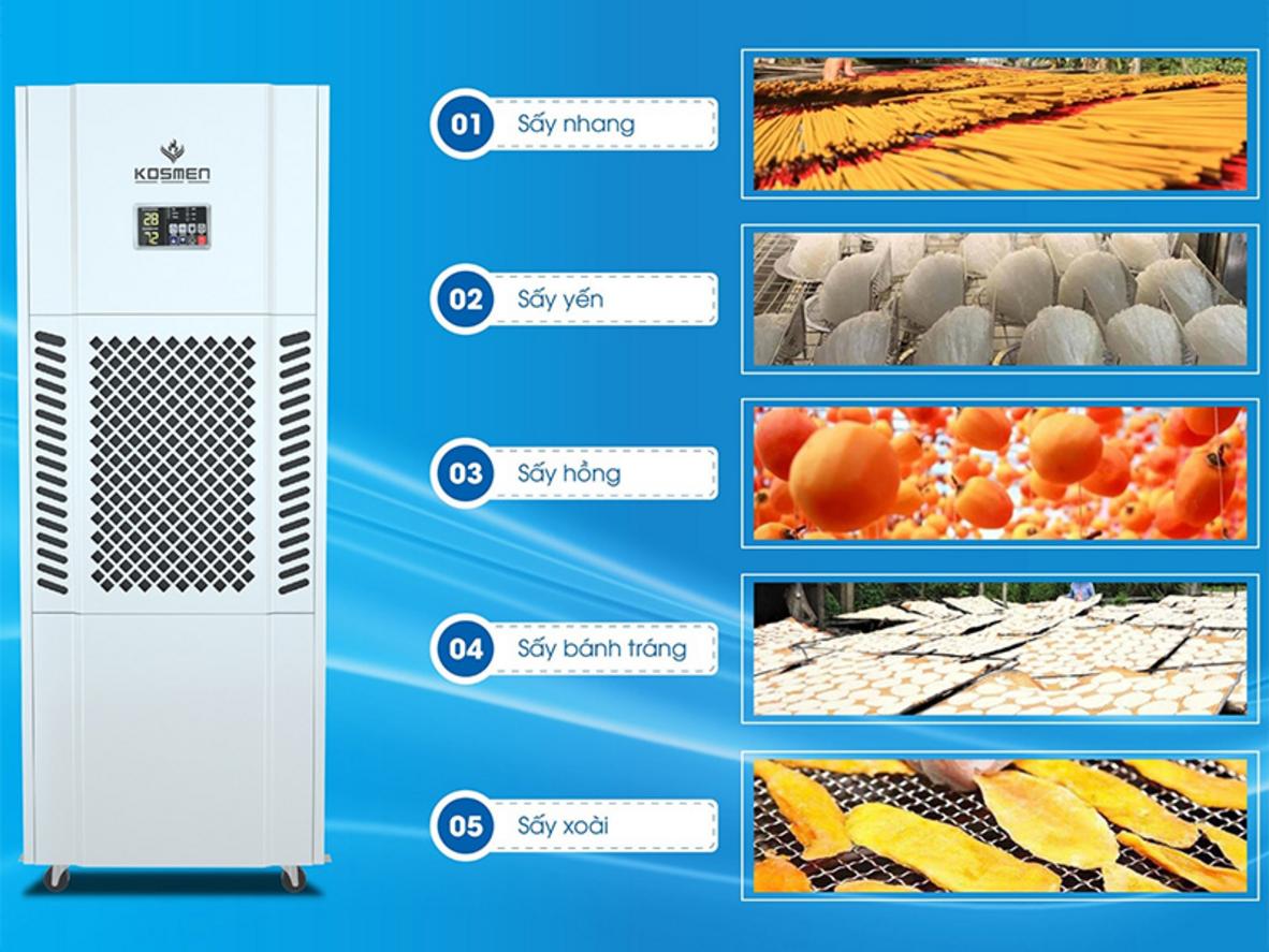 Bảng điều khiển cảm ứng giúp cài đặt nhanh và thao tác thuận tiện.