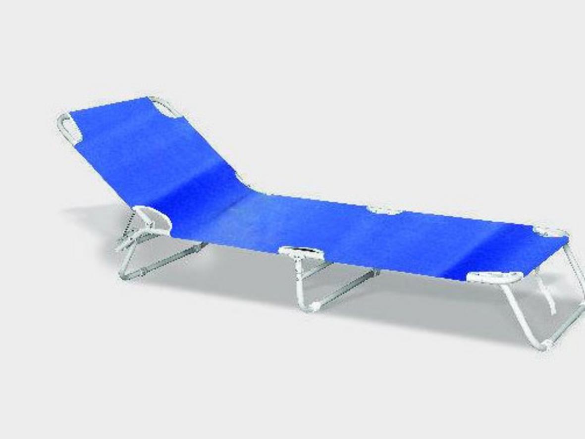Mặt bạt polyeste của Giường gấp Xuân Hòa Gi-01-08 thoáng khí và bền chắc.