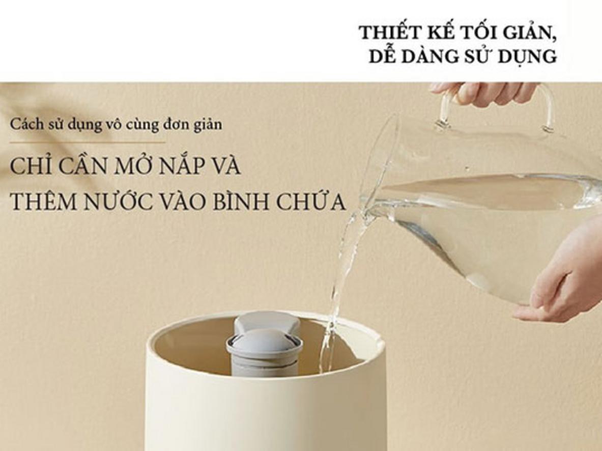 Độ ồn 36dB giúp máy phù hợp dùng ban đêm.