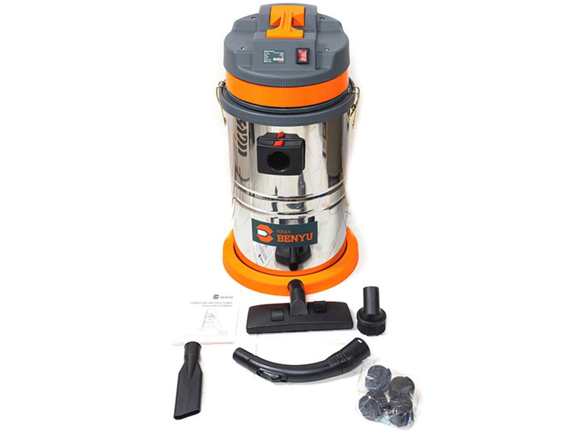 Công suất 1500W và lưu lượng khí 53 lít/giây giúp Benyu BY-VC 35 lít hút nhanh, tiết kiệm thời gian làm sạch.