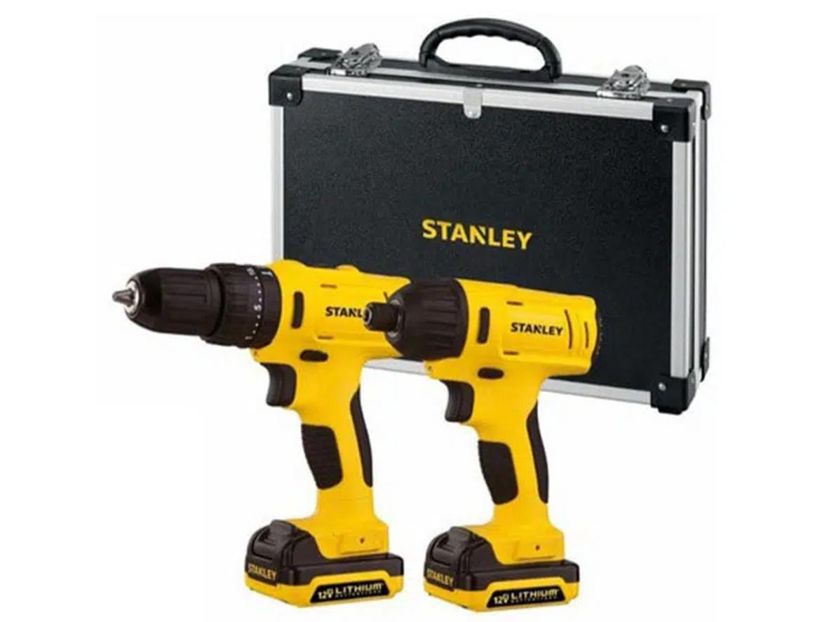 Bộ máy khoan vặn vít pin 12V Stanley SCHI121S2FK-B1