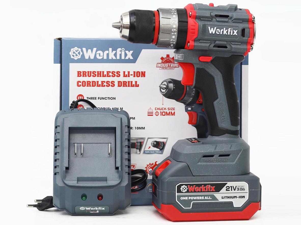Bộ máy khoan Workfix WF-ID2110BL