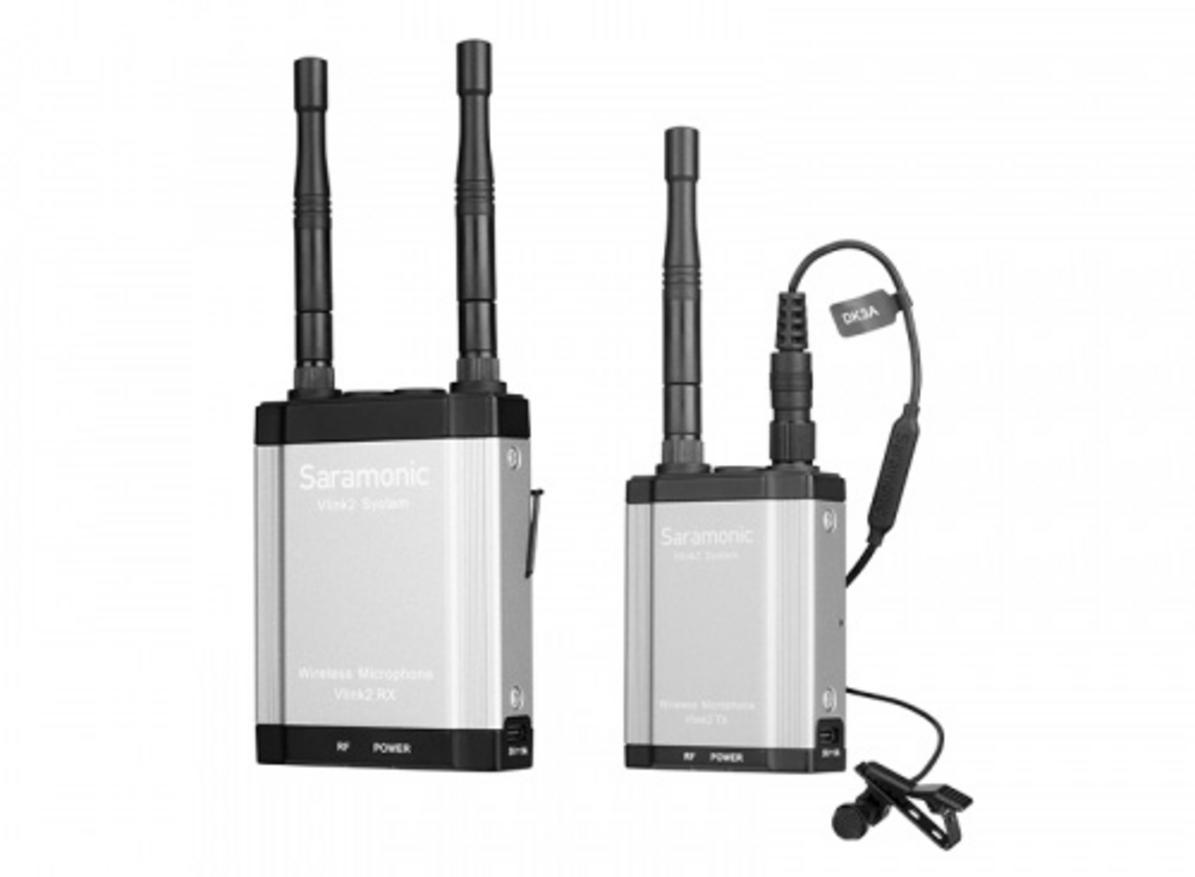 Bộ micro không dây Saramonic Vlink2 Kit 1 cho quay vlog, phỏng vấn và livestream.