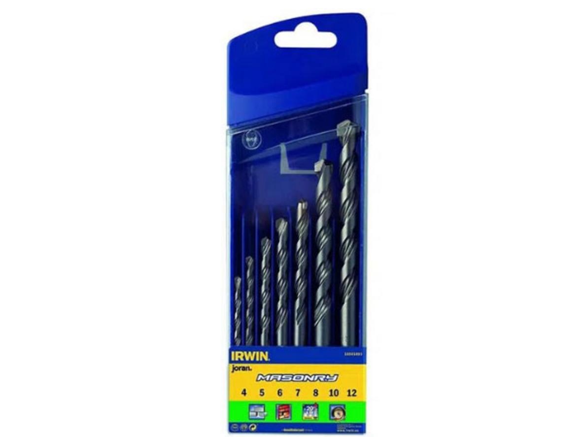 Bộ mũi khoan bê tông đuôi trụ 7 cây Irwin 10501893