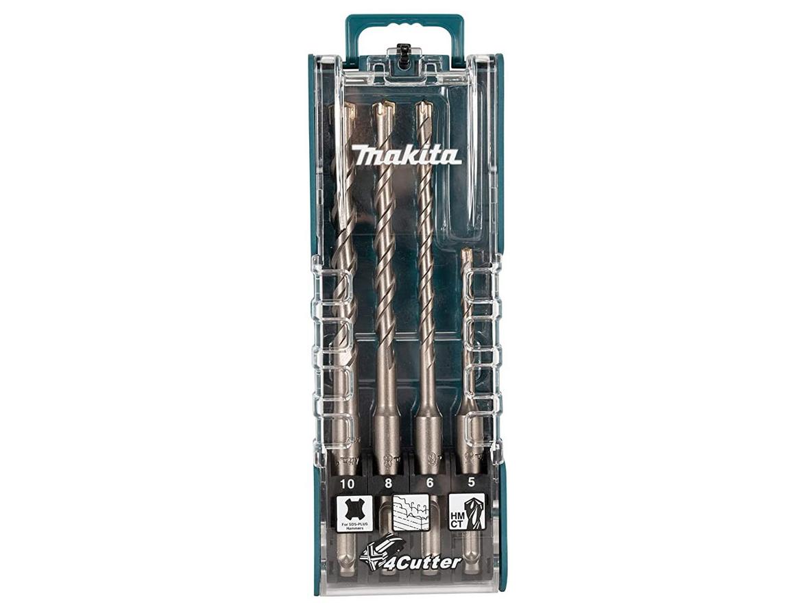 Bộ mũi khoan SDS-Plus Makita E-14249 (5mm, 6mm, 8mm, 10mm)