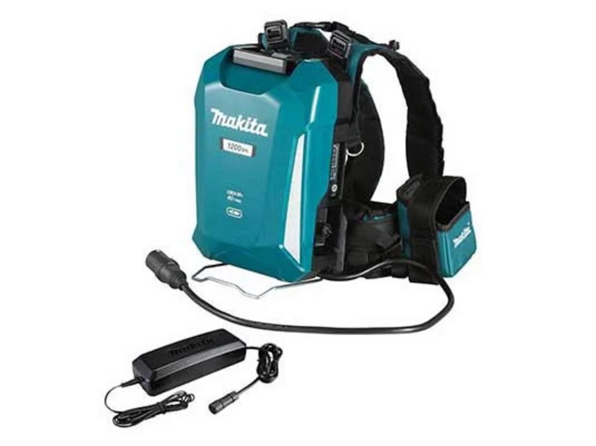 Bộ nguồn pin đeo vai Makita PDC1200A02 cho nhu cầu làm việc dài ca