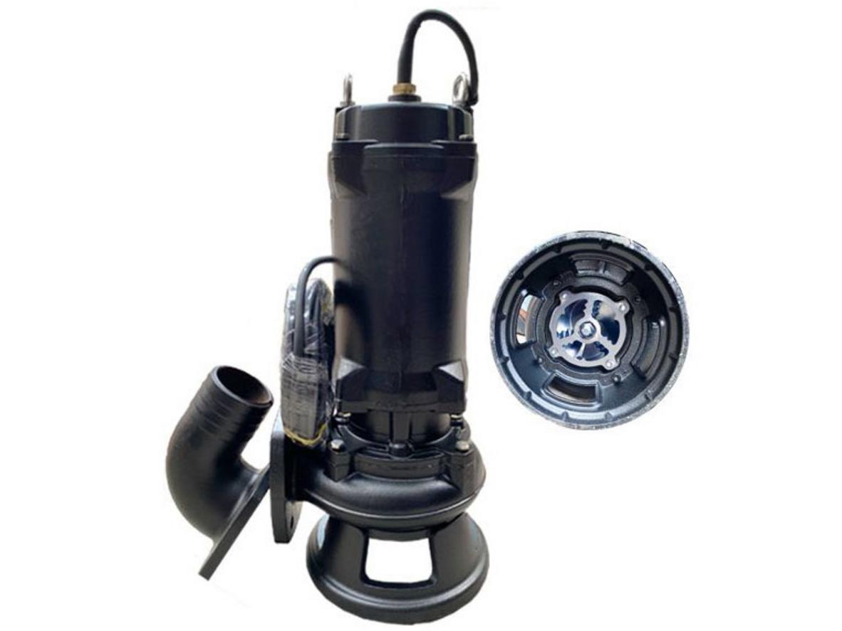 Bơm chìm nước thải ShowFou cắt rác 150WC150-15-11 công suất 11 kW, họng xả DN150.