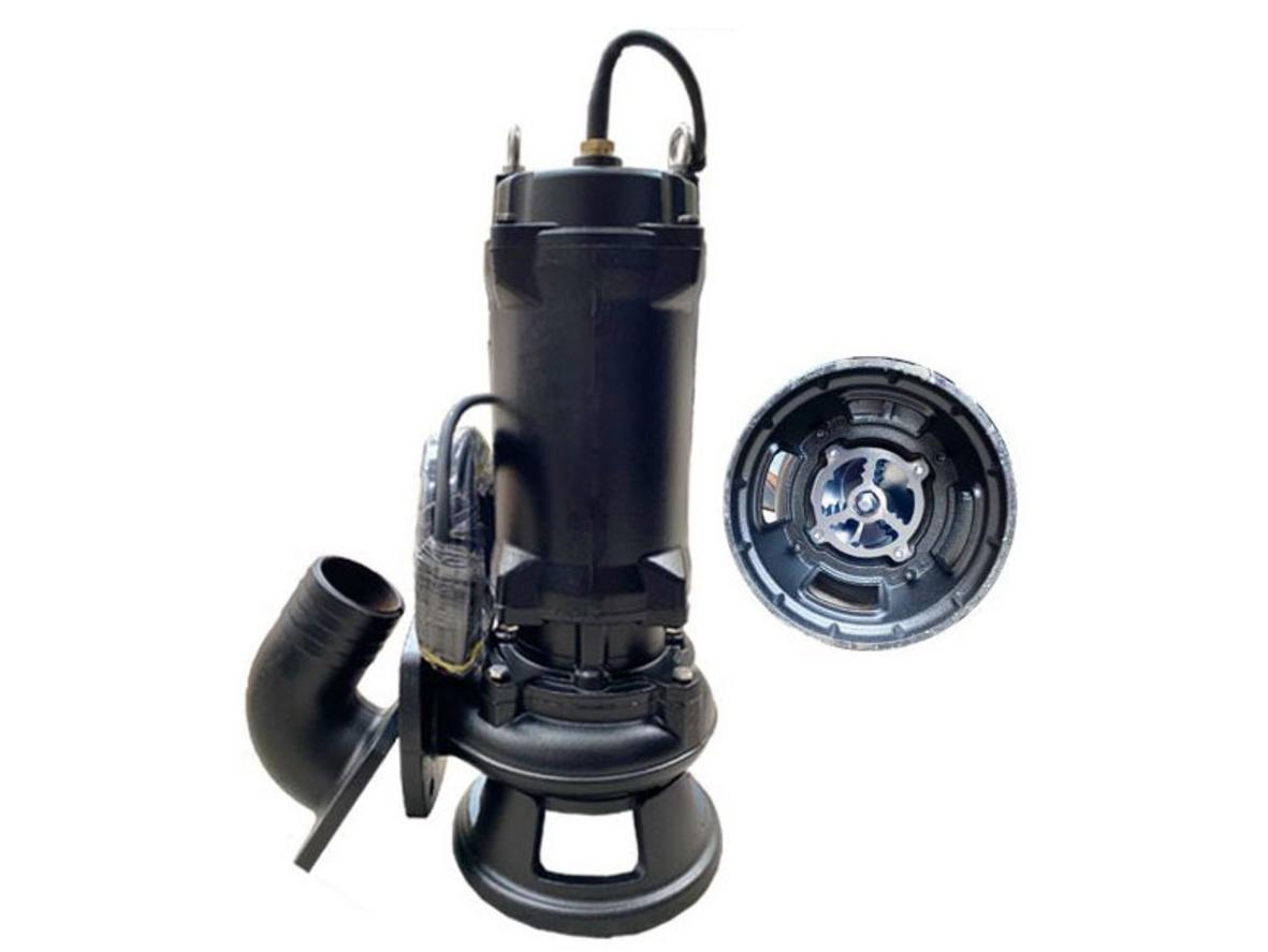 Bơm chìm nước thải ShowFou cắt rác 150WC150-25-15 công suất 15 kW, họng xả DN150.