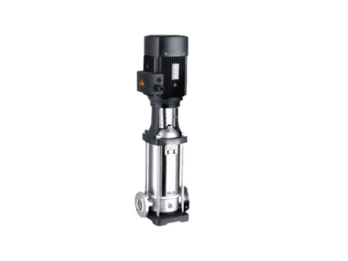 Bơm công nghiệp trục đứng Adelino BV2-22 - 2.2KW với thân bơm Inox 304, phù hợp hệ RO công nghiệp và cấp nước áp cao.