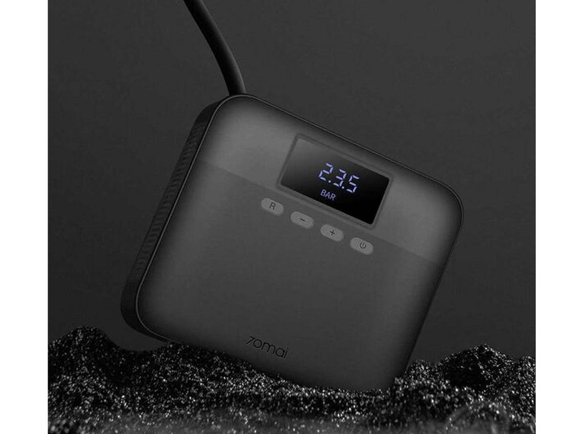 70mai TP03 dùng nguồn DC 12V, dòng tối đa 10A, phù hợp bơm khẩn cấp trên xe.