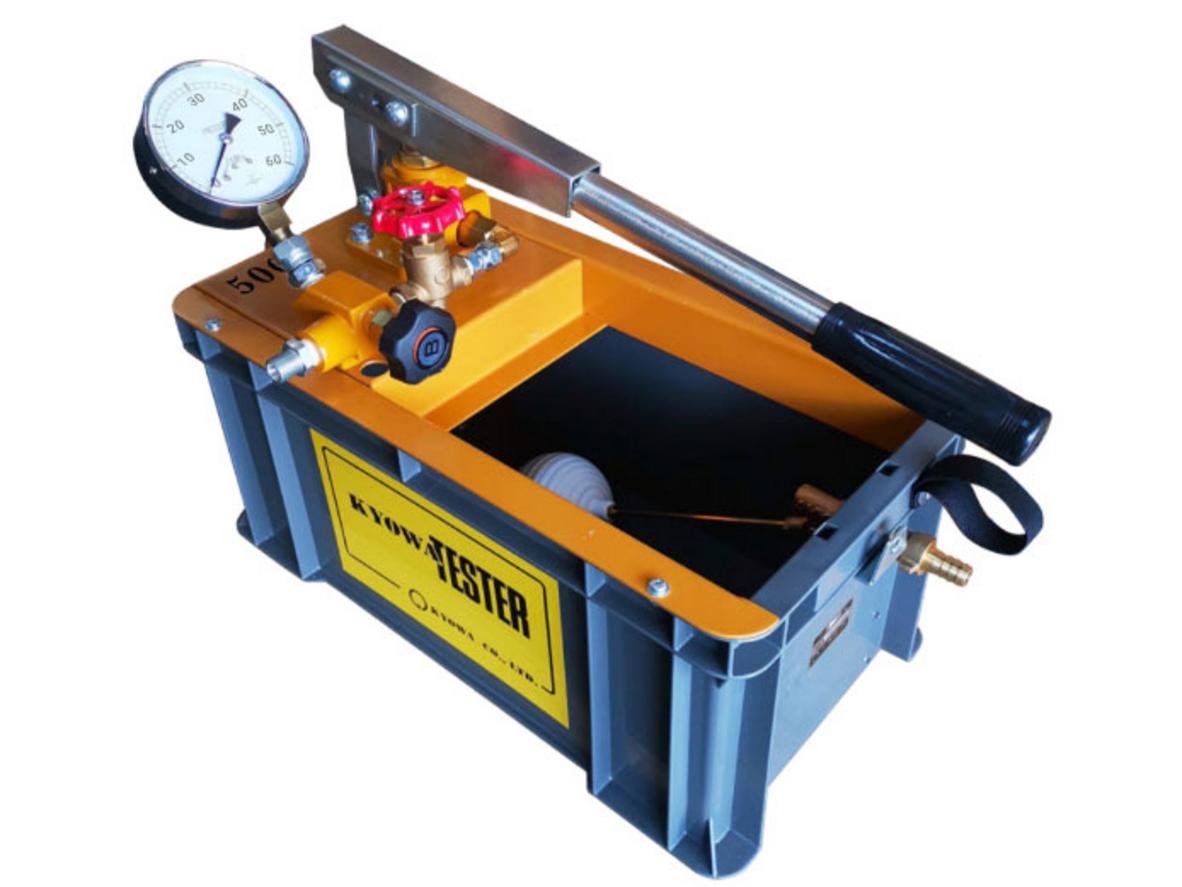 Bơm thử áp lực Kyowa T-1000N chính hãng Nhật Bản, áp thử tối đa 100 MPa.