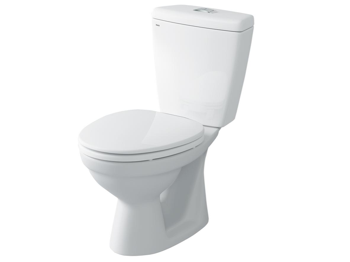 Bồn cầu 2 khối INAX C-108VA (BW1) nhỏ gọn, phù hợp nhiều phòng tắm gia đình.