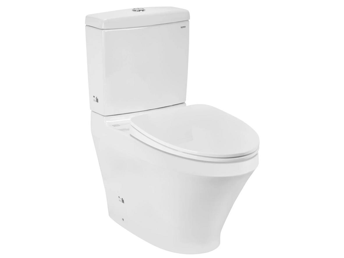 Bồn cầu 2 khối nắp đóng êm Toto CS948DT10 (Nắp TC395VS)