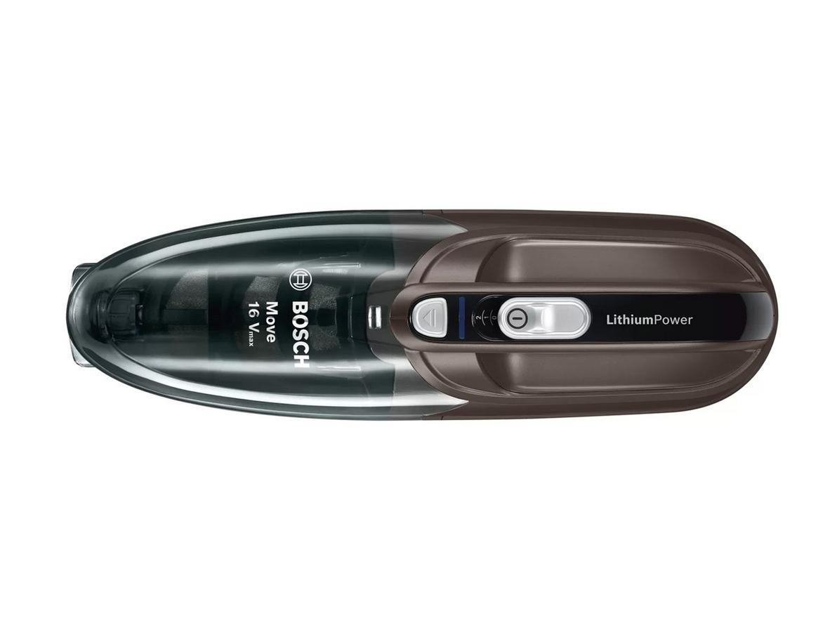 Bosch BHN16L hút sạch khe ghế, sofa và nội thất ô tô nhờ đầu hút khe và thiết kế không dây.