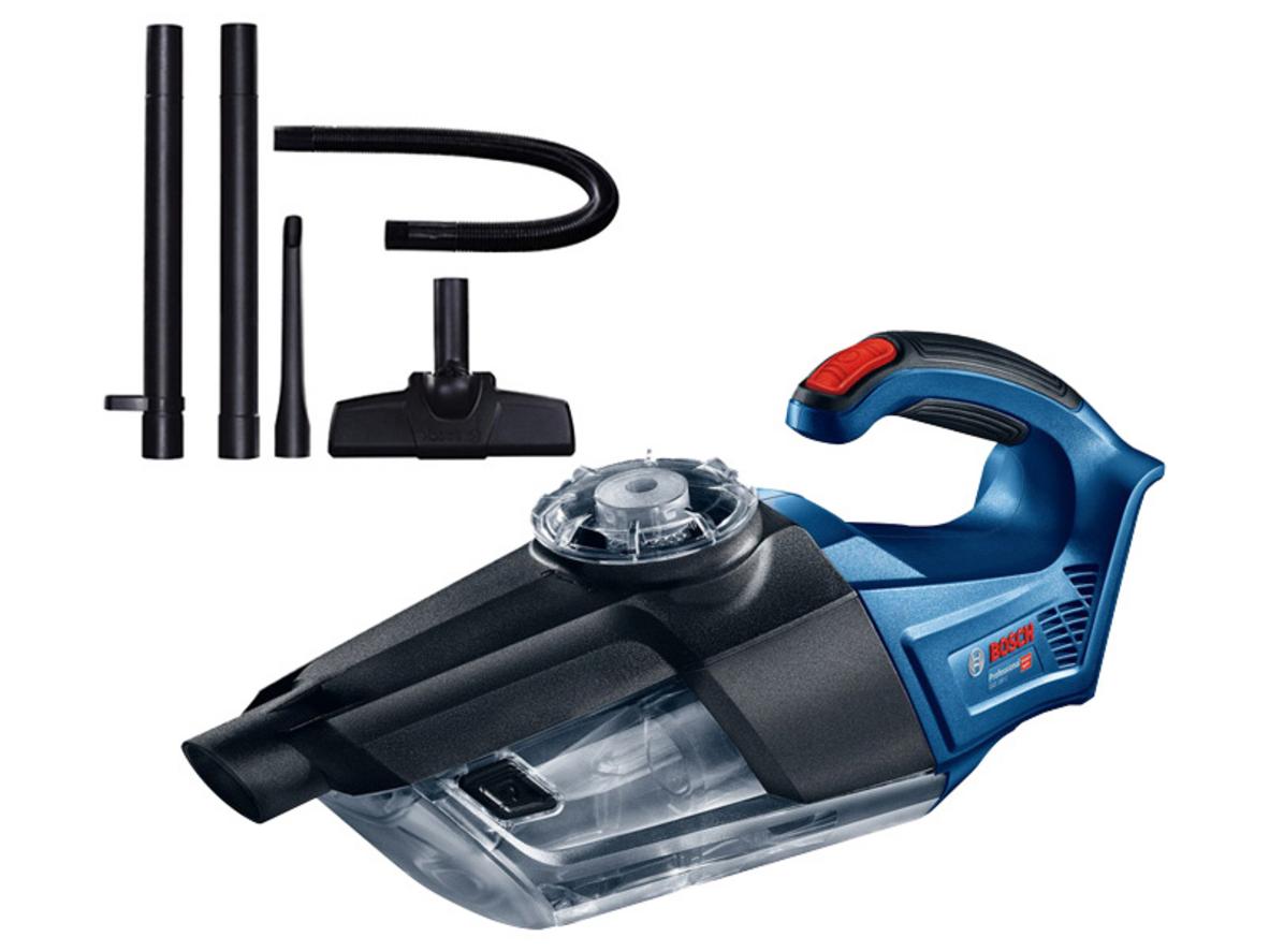 Bosch GAS 18V-1 phát huy hiệu quả khi hút bụi xe hơi, sofa và các khe hẹp nhờ thiết kế nhẹ 1,3 kg.