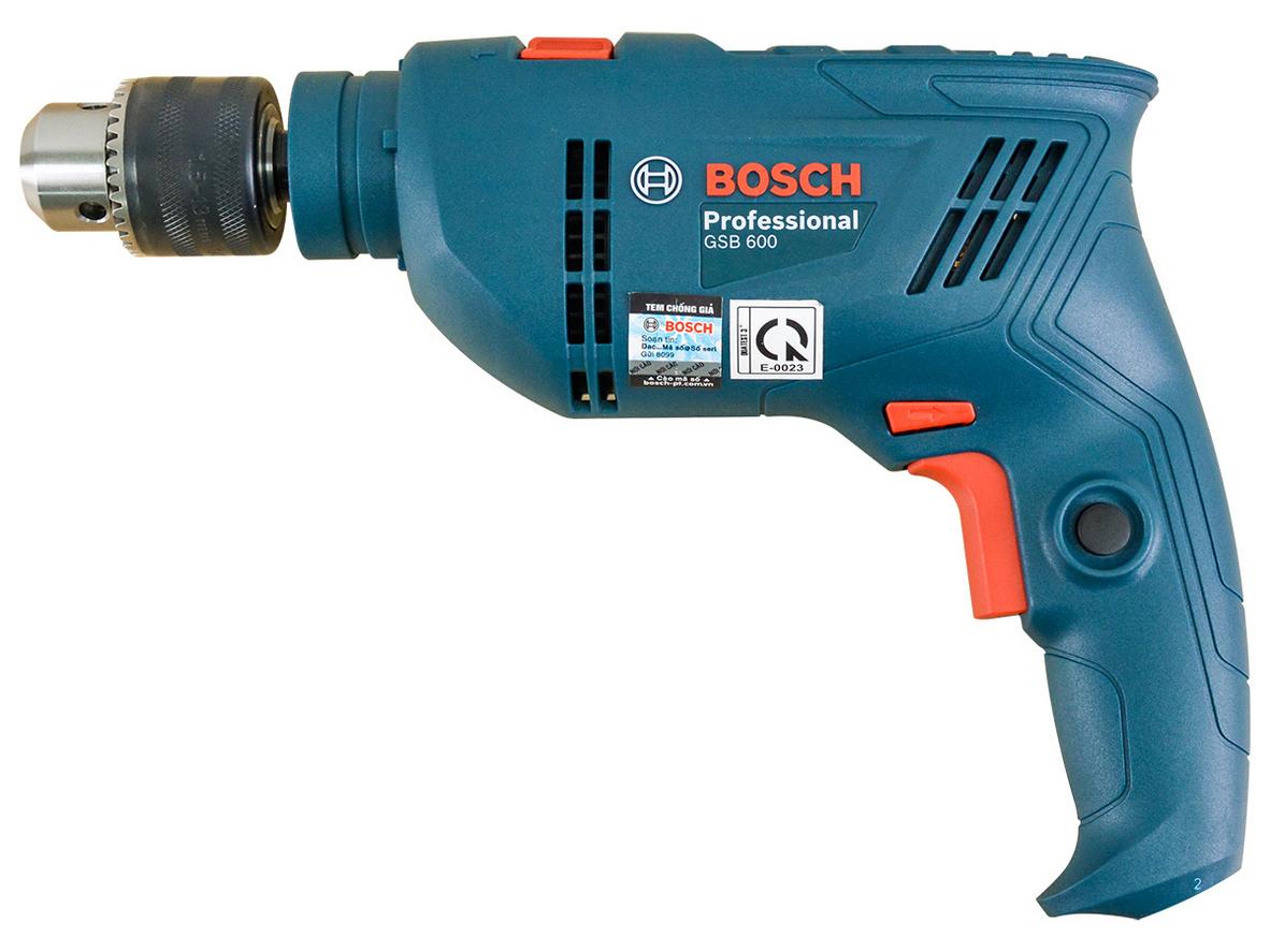 Bosch GSB 600 91 phụ kiện: mua một bộ, dùng nhiều việc ngay từ lần mở hộp.