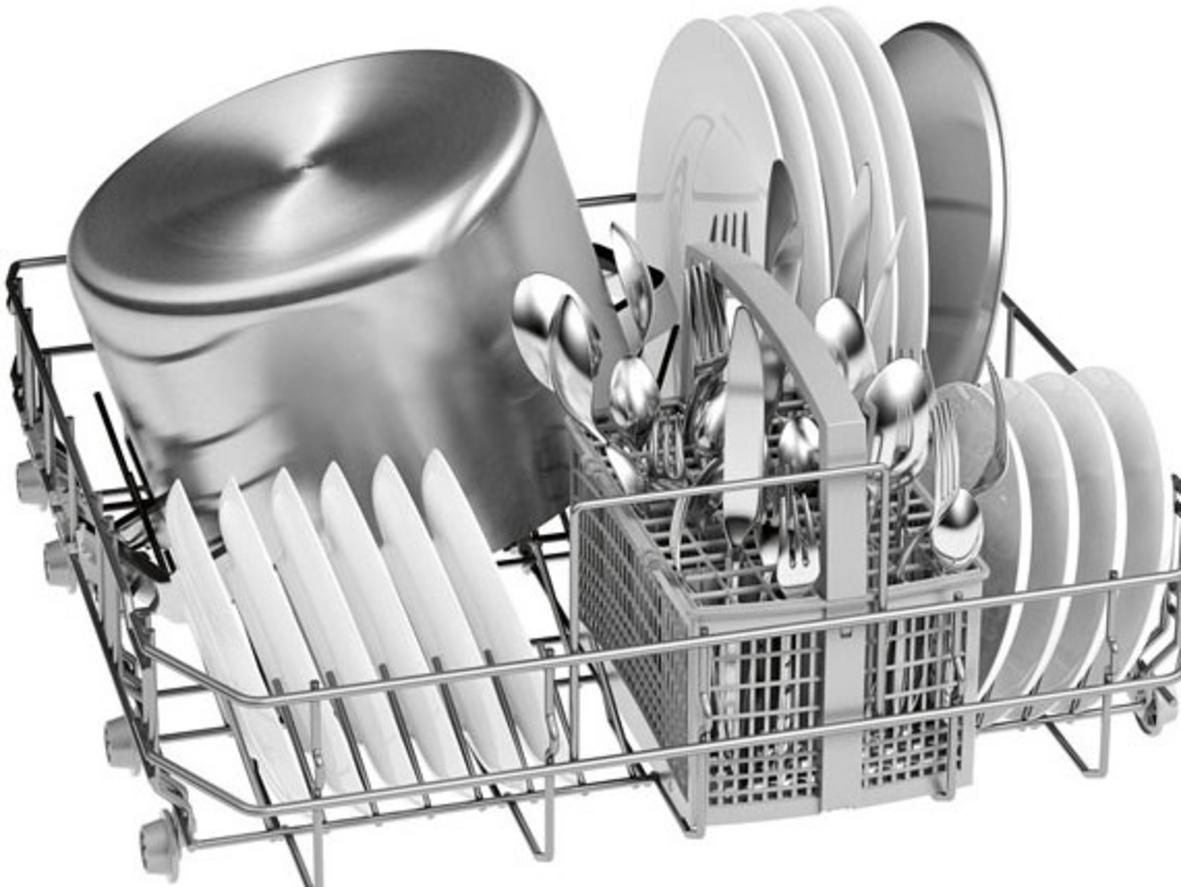 Dung tích 13 bộ phù hợp gia đình cần rửa nhiều bát đĩa trong một lần.