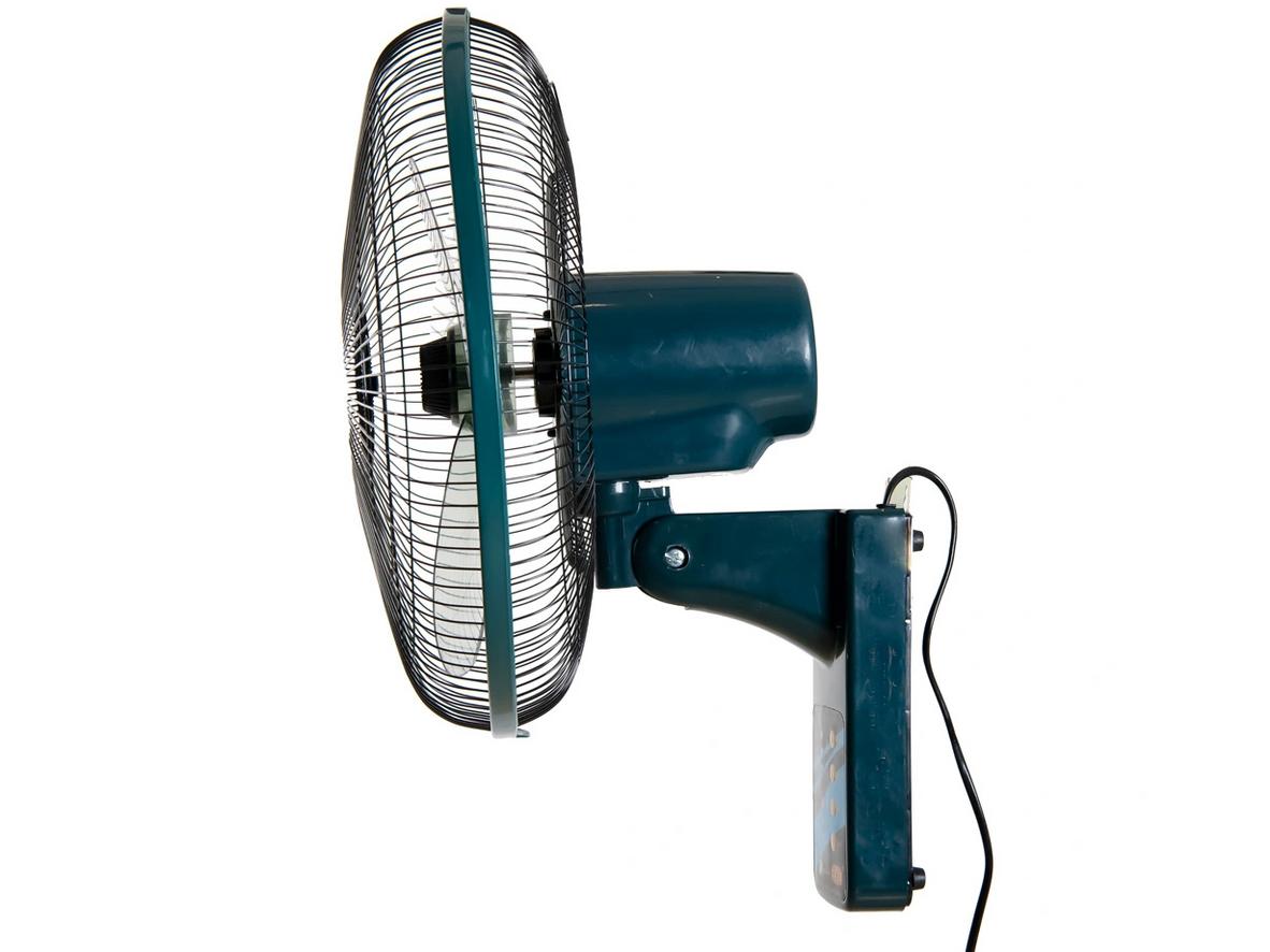 Cánh nhựa mica 3 lá, sải cánh 400mm giúp quạt phủ gió rộng hơn.