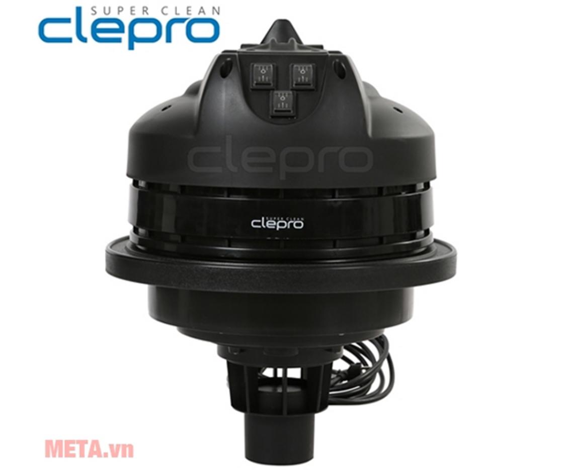 Cụm 3 motor độc lập giúp Clepro S3/80 hút mạnh và linh hoạt.