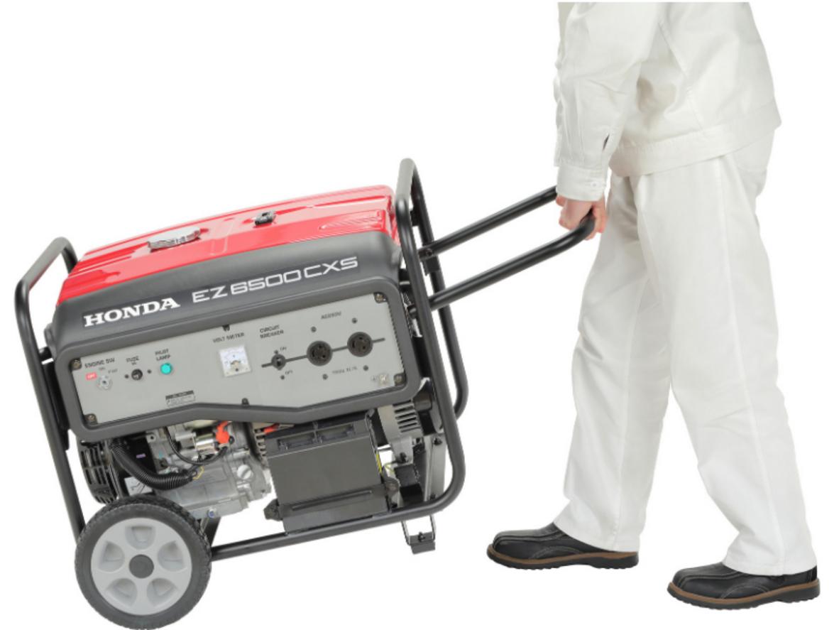 Công suất định mức 5.0 KVA và cực đại 5.5 KVA của Honda EZ6500CXS R