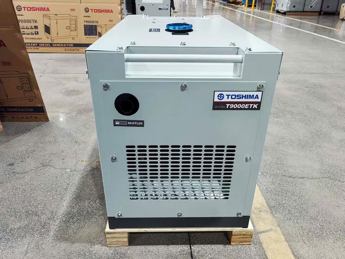 Công suất 7.000W – 7.500W giúp Toshima T90ES đáp ứng tốt các tải thiết yếu 1 pha 220V.