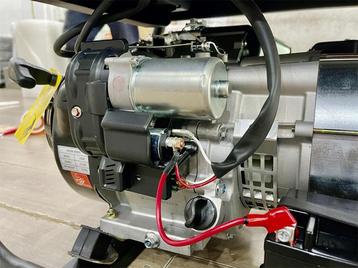 Công suất 7.0 kW giúp Hyundai HY10500LE đáp ứng nhóm tải thiết yếu.