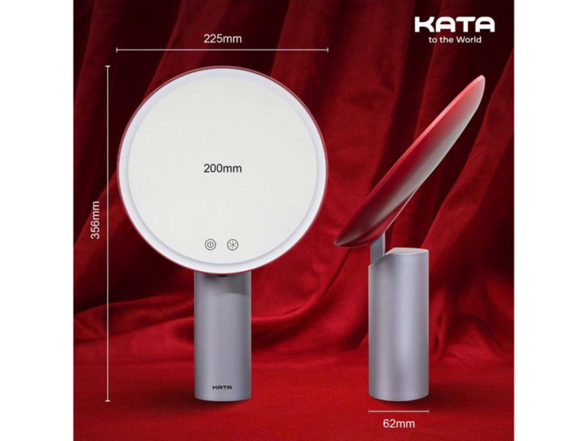 CRI 97 giúp gương Kata Miro O2 hiển thị màu sắc gần ánh sáng tự nhiên hơn.