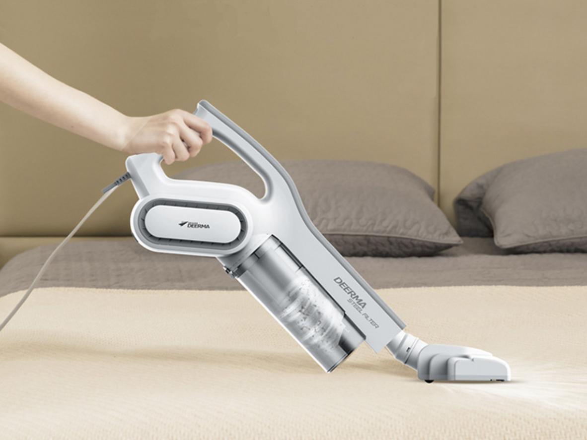 Dây nguồn 4,5m giúp Deerma DX700 di chuyển linh hoạt hơn trong phòng.