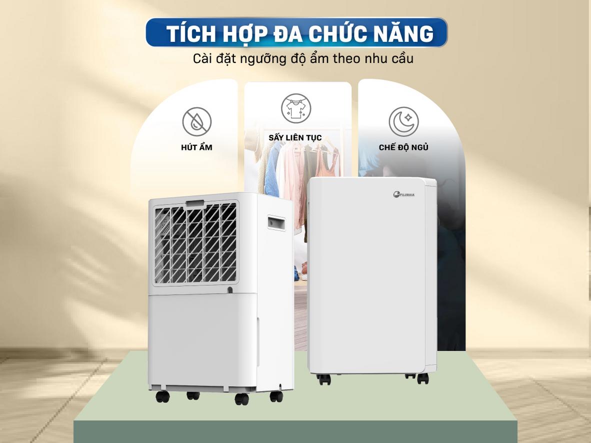 DH18CR nổi bật ở tính năng gia dụng đa năng.