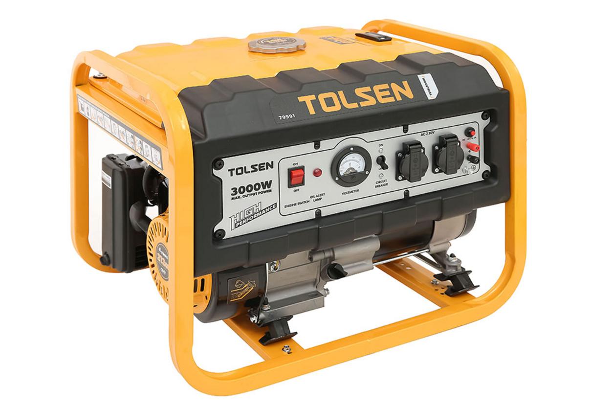 Động cơ 4 thì 212cc giúp Tolsen 79991 vận hành bền bỉ
