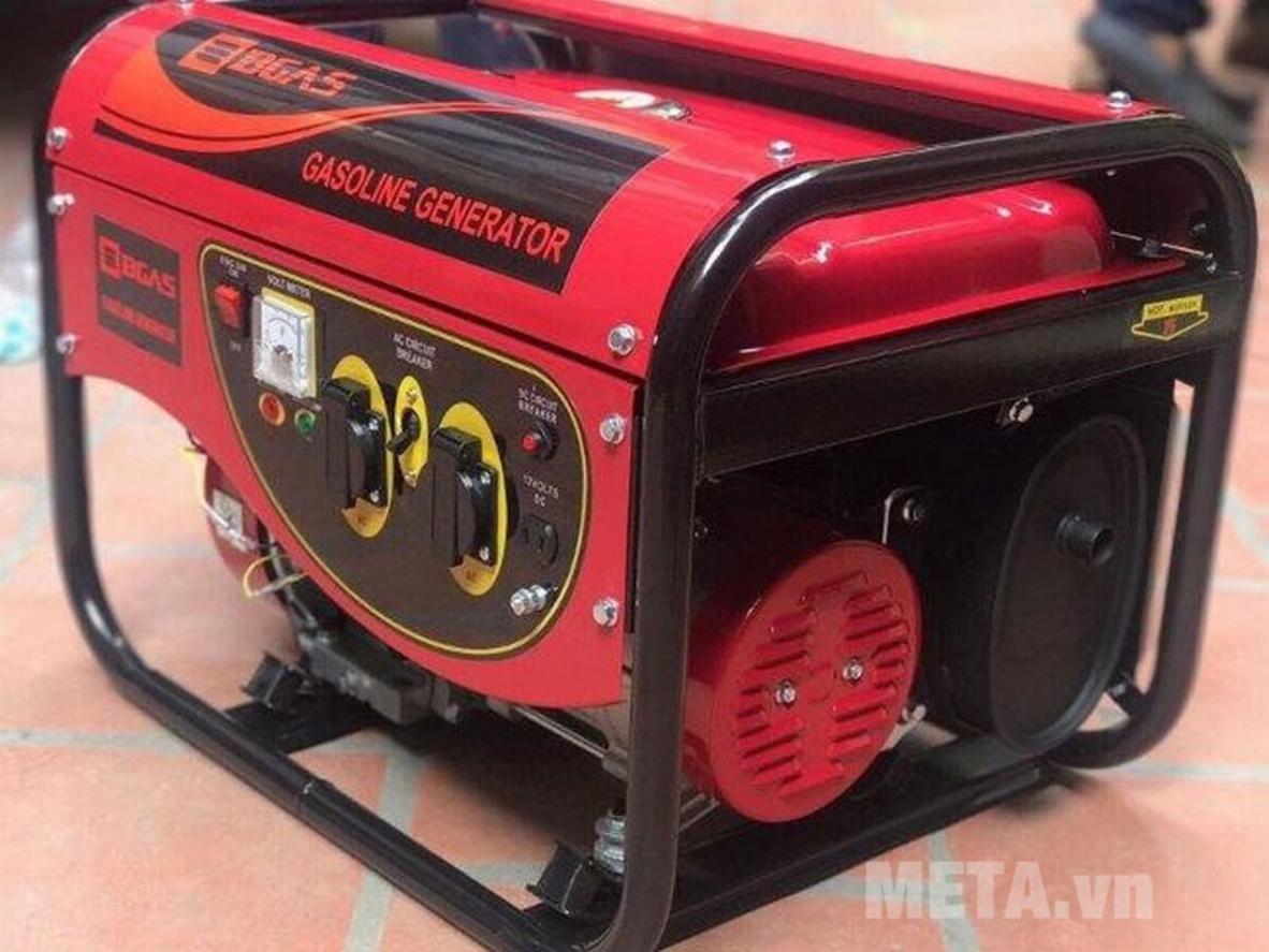 Động cơ 4 thì giúp máy phát điện Bgas BGA2500E vận hành ổn định và tiết kiệm nhiên liệu hơn.