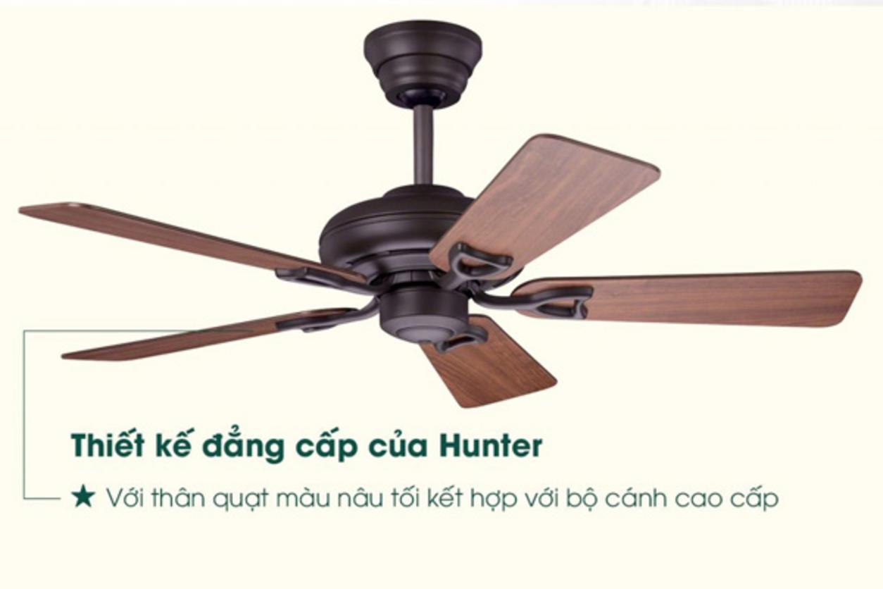 Động cơ Airmax Motor 100W giúp quạt tạo gió mạnh và vận hành ổn định.