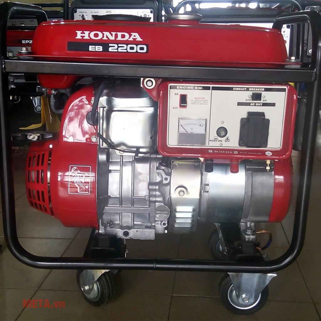 Động cơ Honda 4 thì là nền tảng giúp EB2200 chạy bền và ổn định trong nhu cầu điện dự phòng.